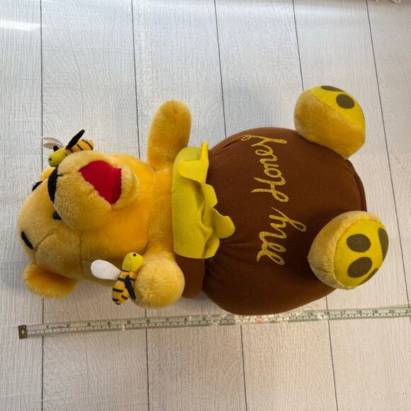 Winnie The Pooh In A Honey Pot Stuffed Bear - Picture 8 of 11